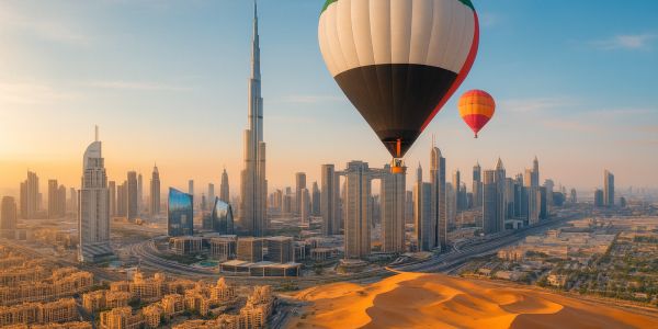 Best Spots for Hot Air Balloon Rides in Dubai + Safety Tips